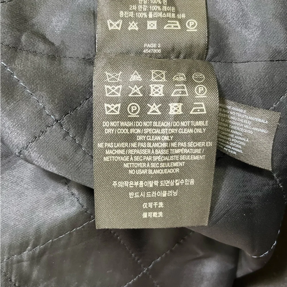 Burberry Prorsum Re-Issued Unisex Waxed Khaki Cotton Gabardine Car Over Coat L - Picture 9 of 11